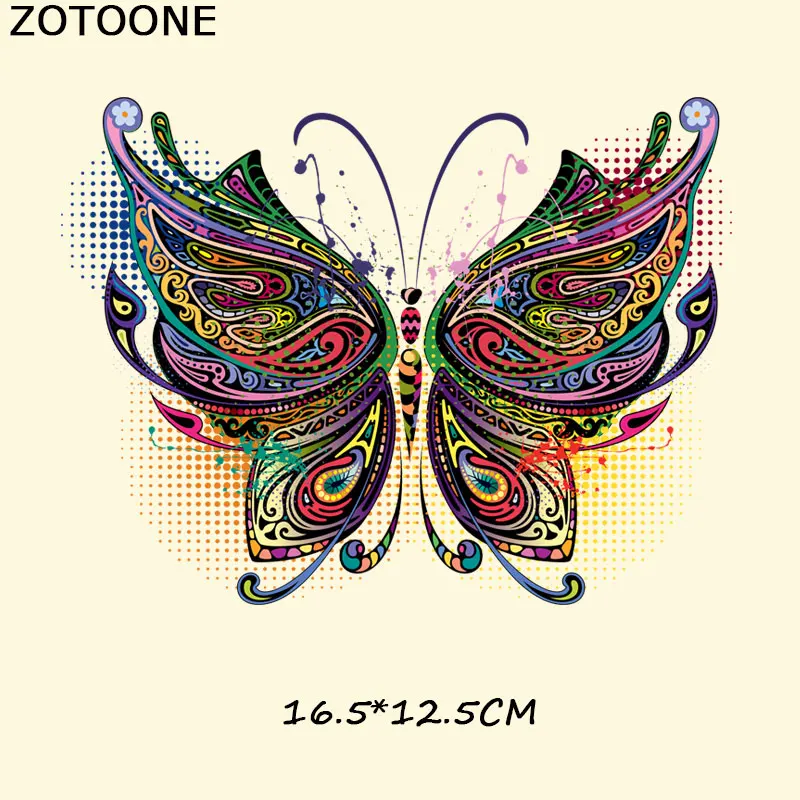 Цветные нашивки ZOTOONE в виде слона с животными утюгом для одежды аксессуары сделай