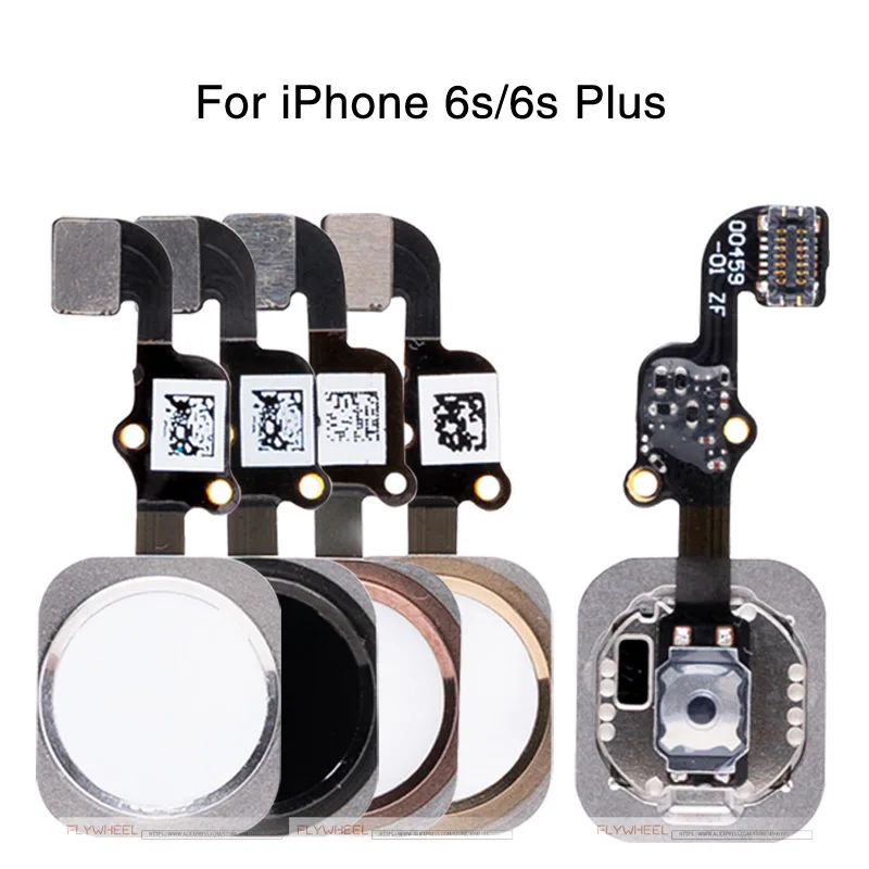 10 шт./лот кнопка Home с гибким кабелем для iPhone 6 6S Plus Menu Flex сборка запасные