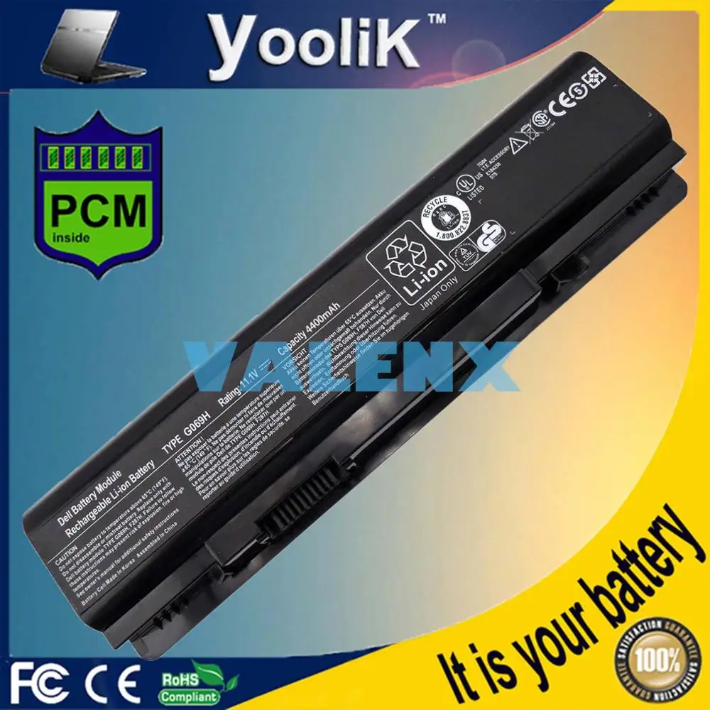 Новый 6-ячейный Аккумулятор для ноутбука Dell Vostro 1014 1014n 1015 1015n A840 A860 A860n F287H 0R988H F286H |
