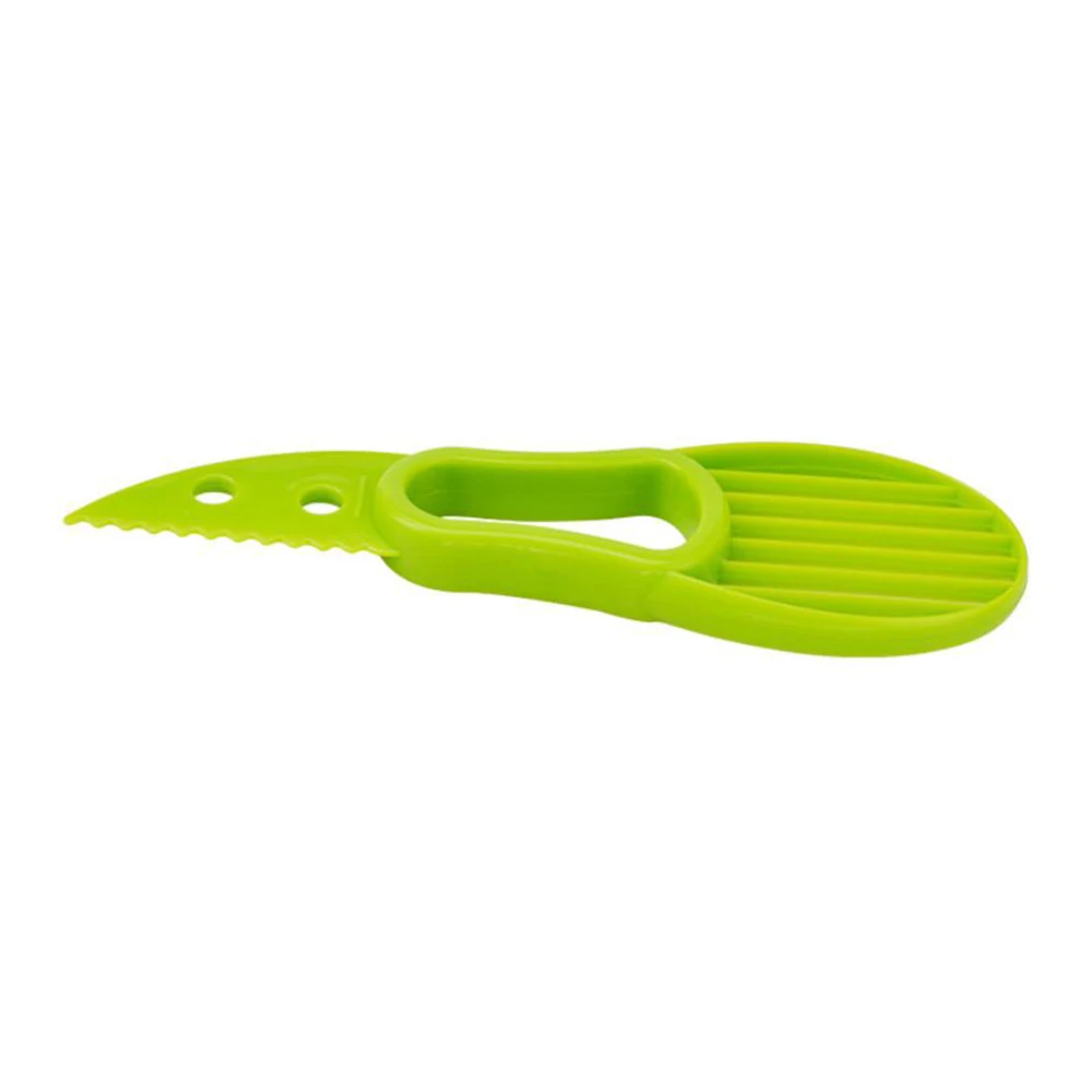 3in1 Avocado Slicer Fruit Shea Corer Butter Peeler Cutter Pulp Separator Plastic Knife Kitchen Vegetable Tools 1050D | Дом и сад