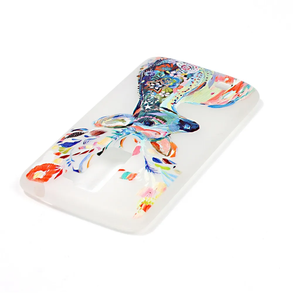 For LG K10 Case Coque Slim Thin Luminous Shell Back Cover Soft TPU Phone K8 K7 K5 G5 Capa |