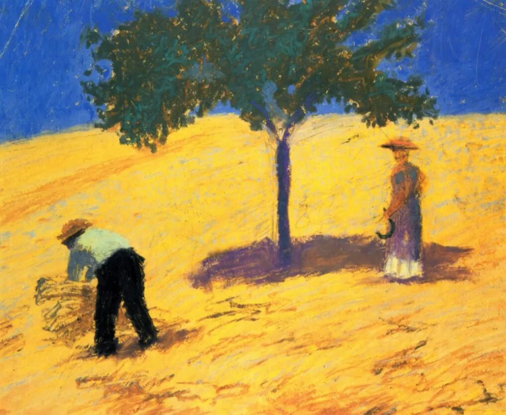 Высокое качество картина маслом холст репродукции дерево в корнфилде (1907) по