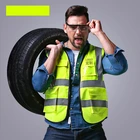 Светоотражающий Жилет для езды на мотоцикле и велосипеде