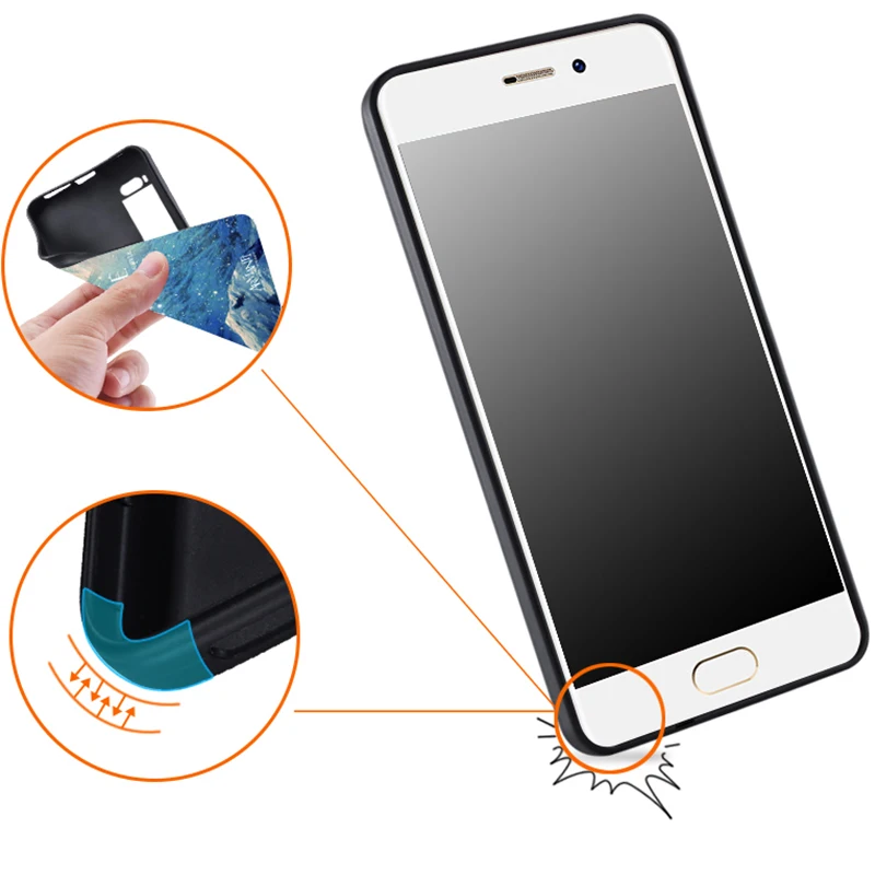 Чехол для Meizu pro 7 Capa Funda чехол pro7 TPU силиконовый милый |