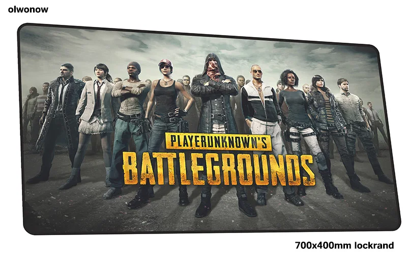 Size 700x400x2mm Pubg коврик для мыши 70x40 см Лучшие коврики для мыши лучшие игровой коврик для компьютерной мыши, прелестный большой коврики для мыши Клавиатура ПК накладка - Цвет: Size 700x400x2mm