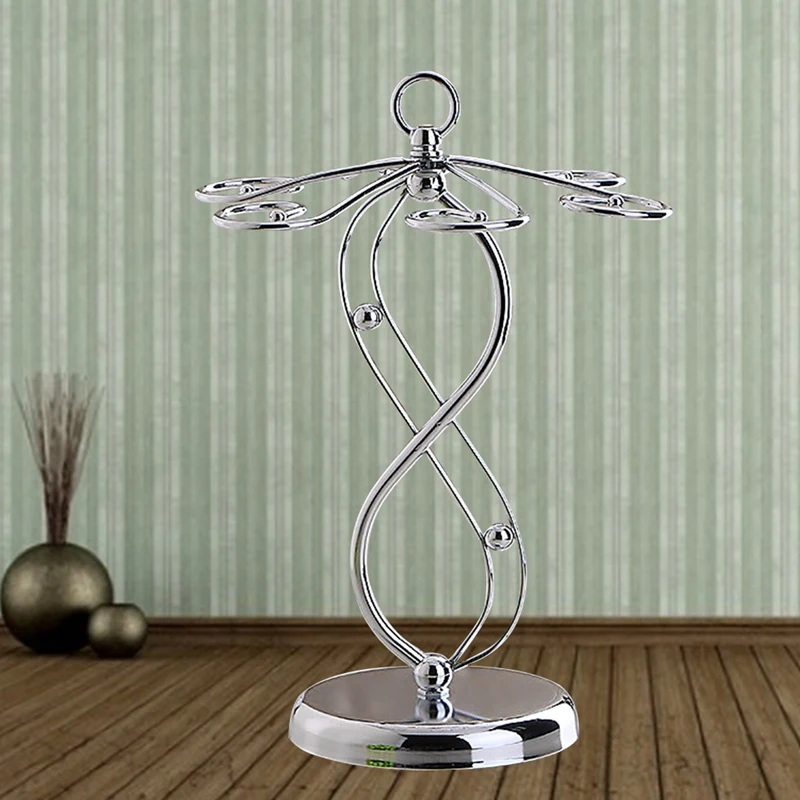 Вешалка из нержавеющей стали для бокалов вина элегантная сушилка стекла/стойка