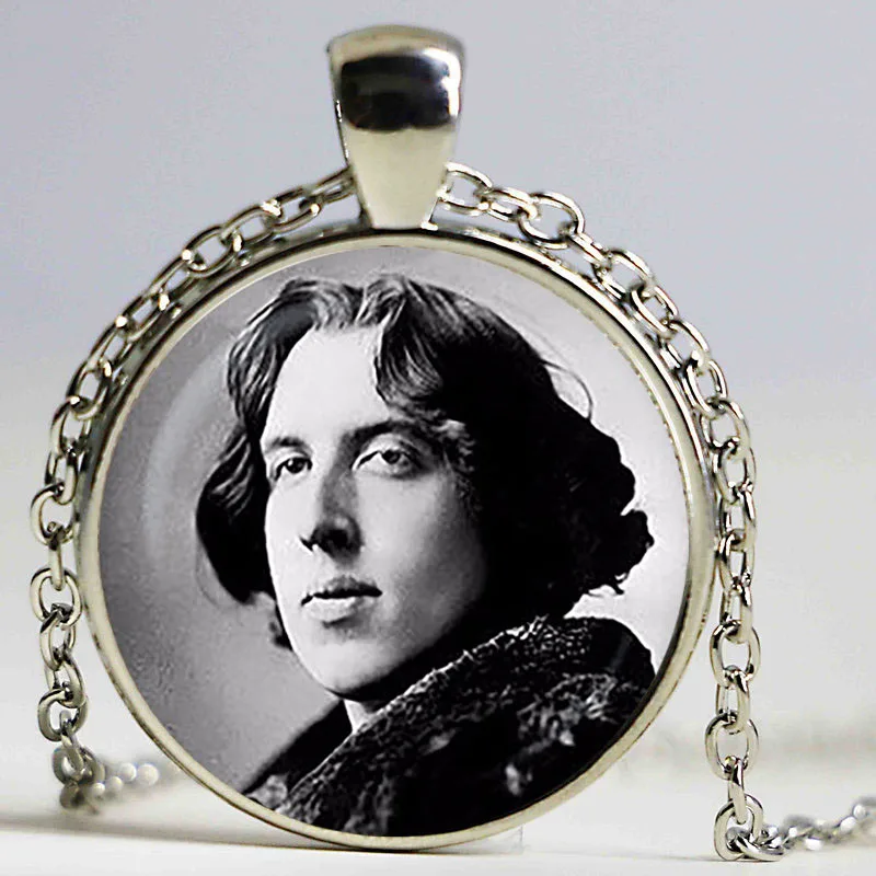 Кулон Оскар вильд. Автор записывающее ожерелье. вильд украшения для известных