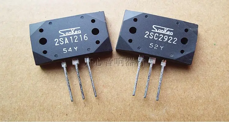 1 пара Sanken 2SA1216 2SC2922 MT 200 Silicon NPN + PNP аудиоусилитель транзистор|Усилители мощности| |