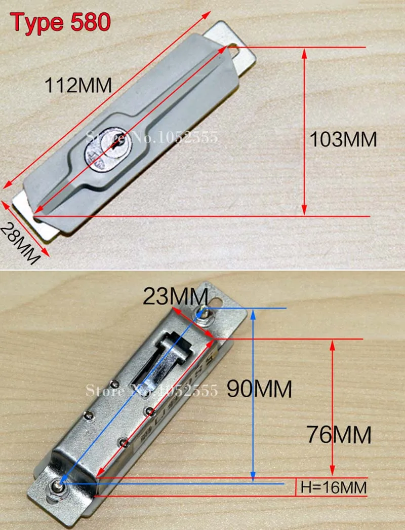 Высокое качество 5 шт файл шкаф раздвижные двери с 2 ключами мебельный замок Крюк