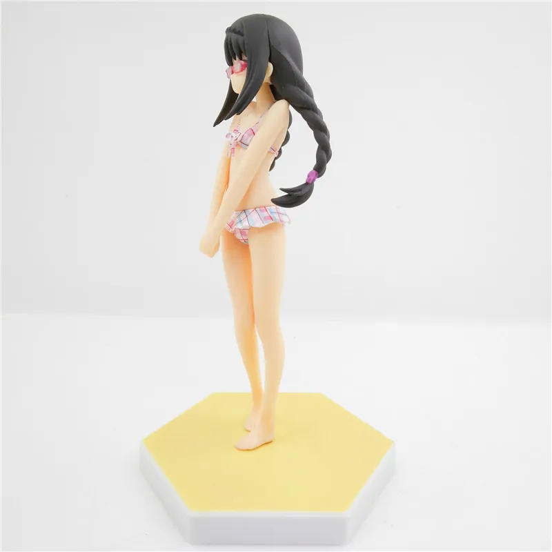 16 см новая горячая Puella Magi Madoka Magica Akemi Homura купальник экшн фигурка игрушки коллекция