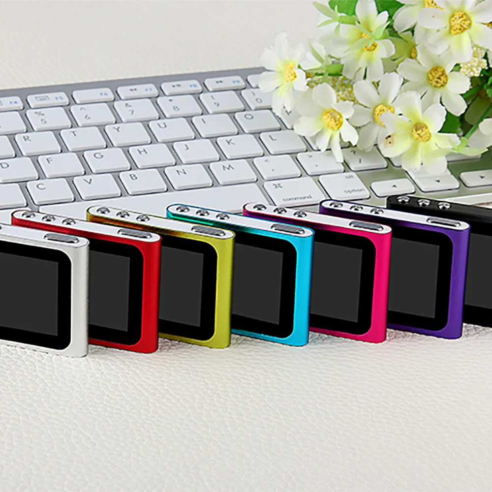 HIPERDEAL MP3 плеер ЖК-экран 6-ой Клип Mp3 плеер FM Радио Видео игры фильм Поддержка Micro SD TF Мини плеер QIY02