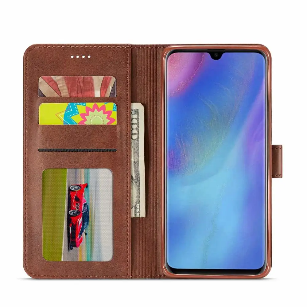 Кожаный флип-чехол для Huawei P30 Pro Lite Nova 4e P20 3e P Smart 2019 Plus Y9 Y5 Mate 20 Honor 8X | Мобильные