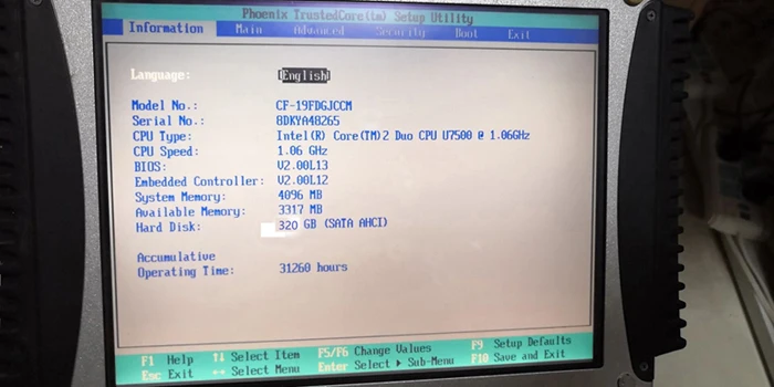 Высокое качество Toughbook 4 ГБ Оперативная память CF19 CF-19 ноутбука три года гарантии