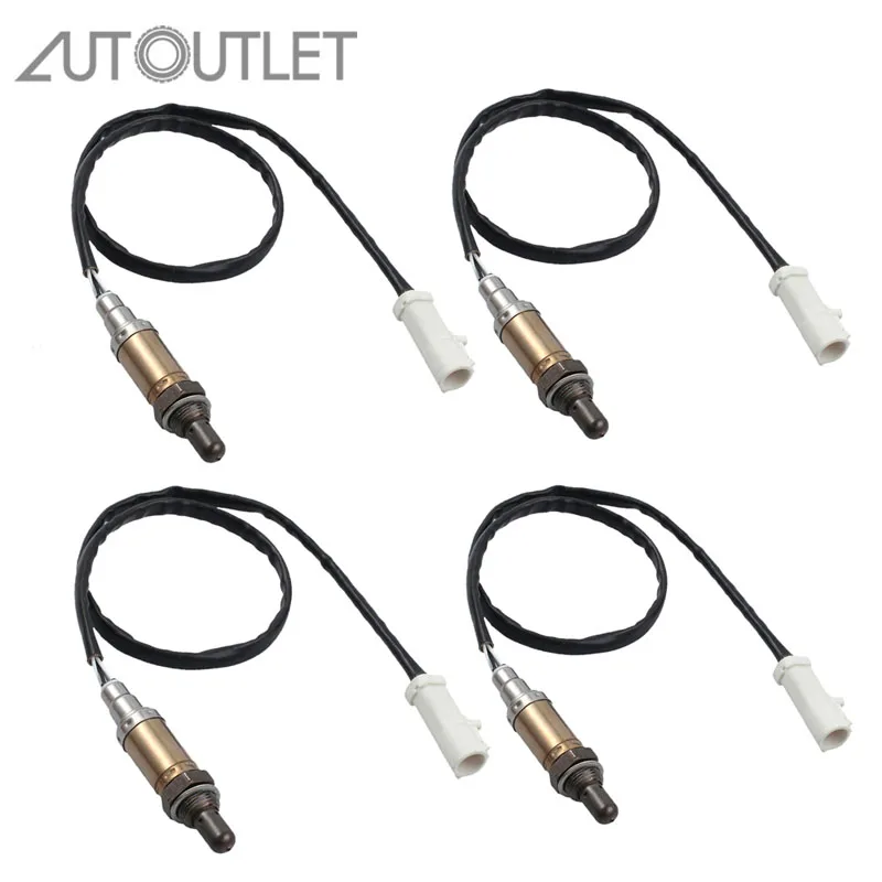 AUTOUTLET 4 шт передний задний восходящий кислородный датчик O2 для Ford Mercury 11171843 15717 -