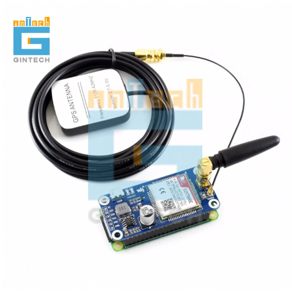 Шляпа SIM7000C SIM7000 NB IoT / eMTC EDGE GPRS GNSS для Raspberry Pi |Запасные части| |