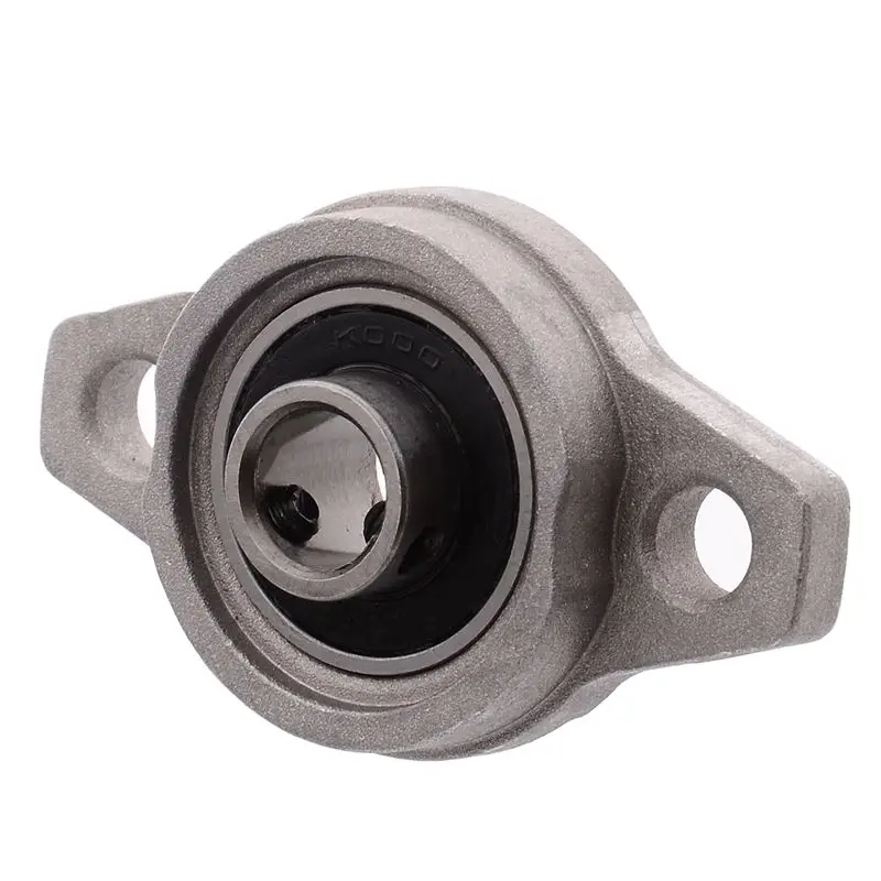 

2pcs/lot 10mm Bore Diameter Pillow Block Bearing Zinc Alloy KFL000 Flange Pillow Block Bearing