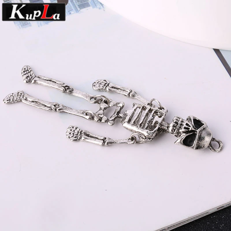 Винтажный металлический сахарный череп очаровательные аксессуары Классическая