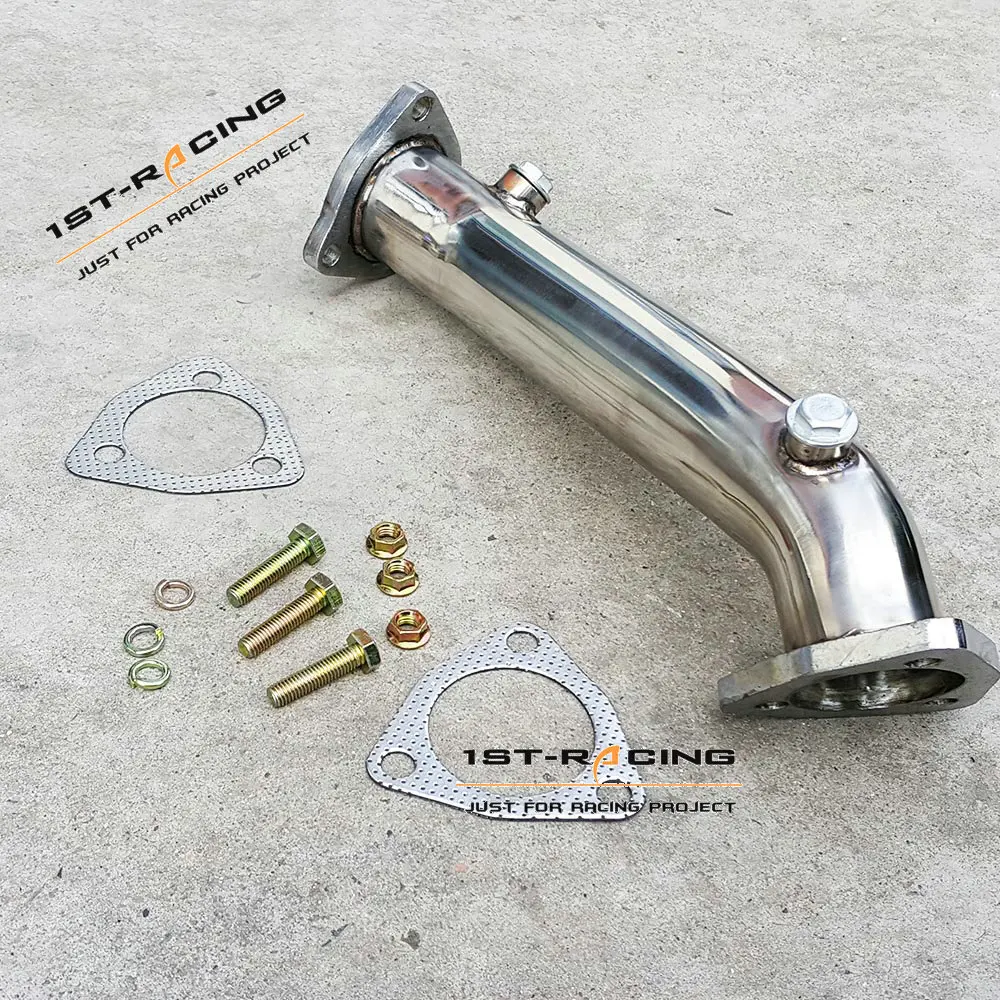 Нижняя труба T304SS самосвал для Audi A4 B5 B6 VW Passat 3B 3BG 1 8 T I4 DOHC|passat 1.8t|a4 b5b5 a4 1.8t |