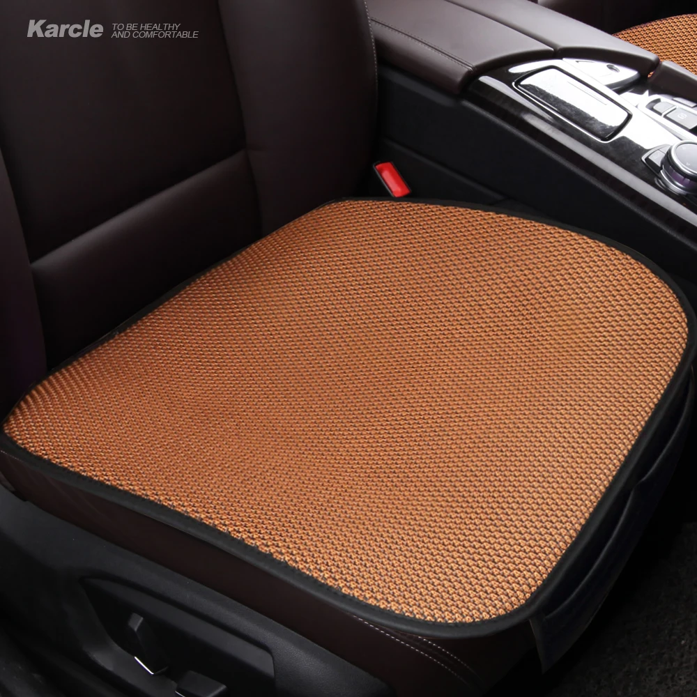 Karcle 1 шт. универсальные чехлы для сидений автомобиля Дышащие водителя 4 сезона