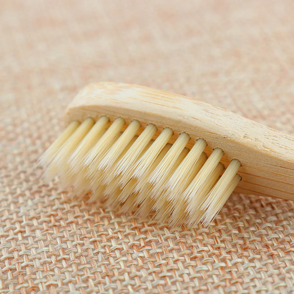 1PC Environmental Bamboo Charcoal Toothbrush For Oral Health Care Low Carbon Medium Soft Bristle Brushes Wood Handle Tooth brush | Красота и