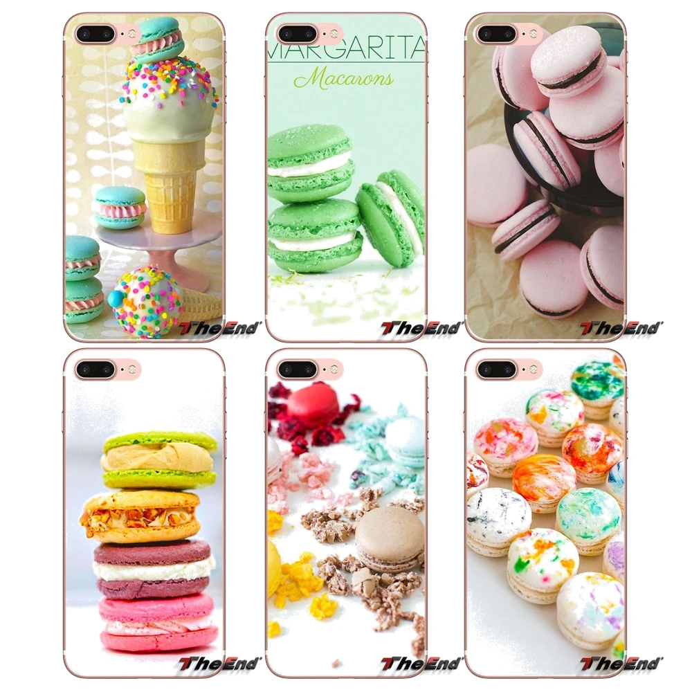 Чехлы из ТПУ для десертного мороженого laduree Macarons Huawei P Smart Y6 P8 P9 P10 Plus Nova P20 Lite Pro Mini 2017