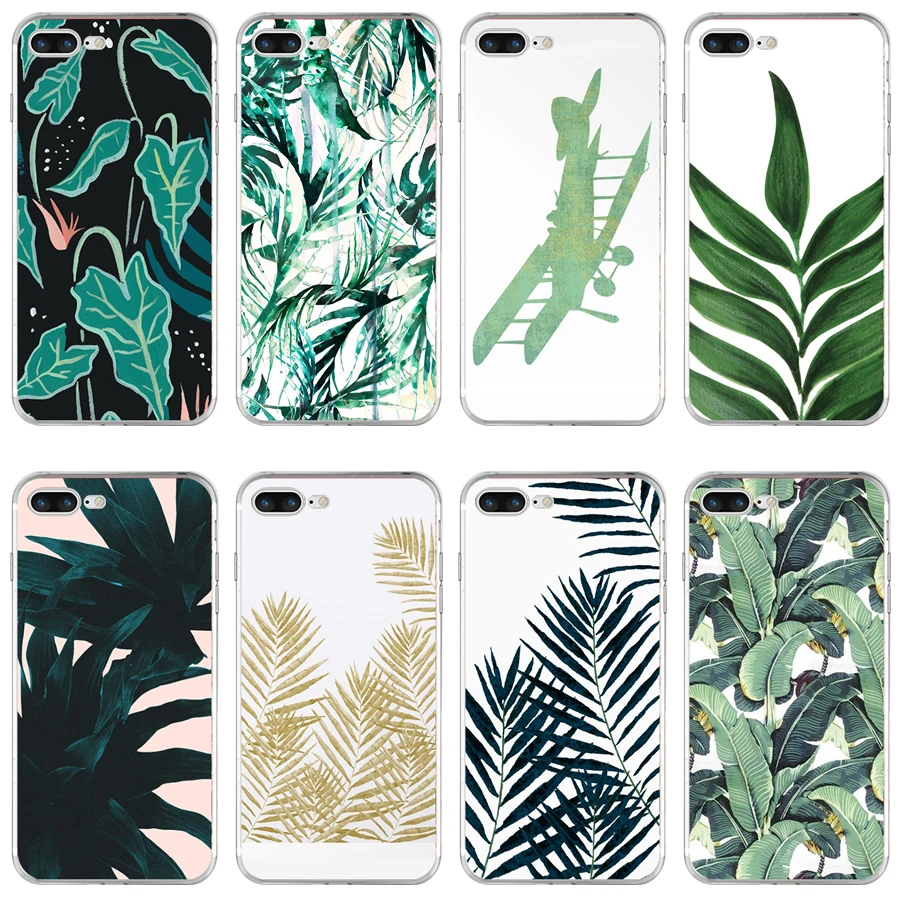 37h greens art print soft tpu silicone cover case for apple iphone 6 6s 7 8 plus case free global shipping
