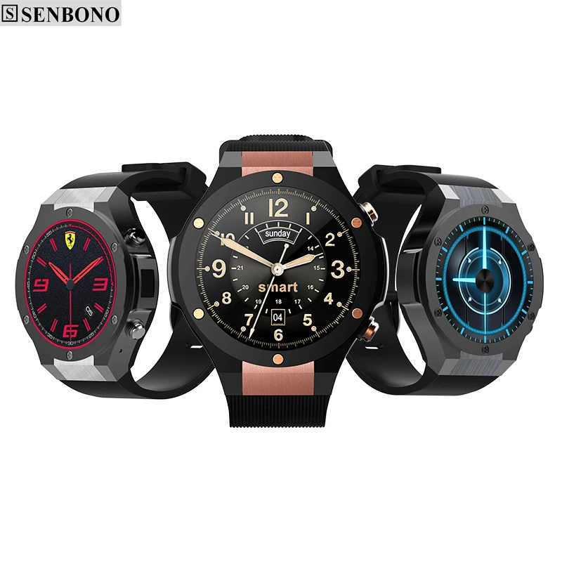 Senbono H2 MTK6580 ОС Android 5.1 Встроенная память 16 г Оперативная 1 Bluetooth Smart часы Поддержка Wi