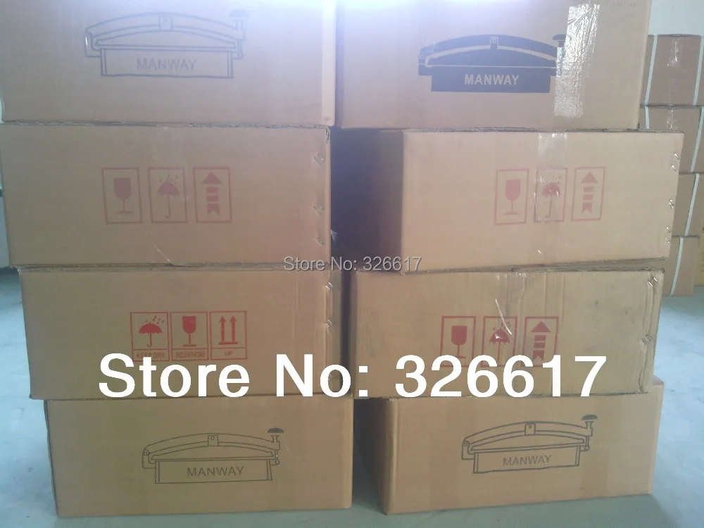 Санитарная 450 мм круглая крышка люка из нержавеющей стали силикон/EPDM|steel t post