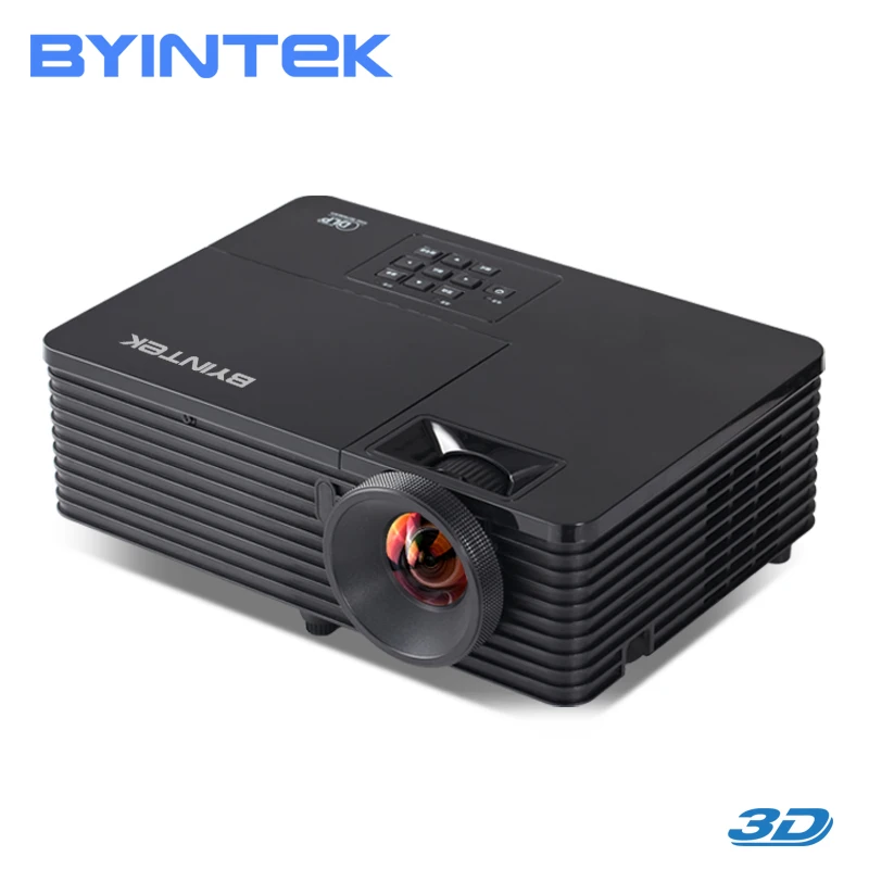 BYINTEK BD508 300 дюймов проектор для домашнего кинотеатра Full HD 1080 P видео открытый