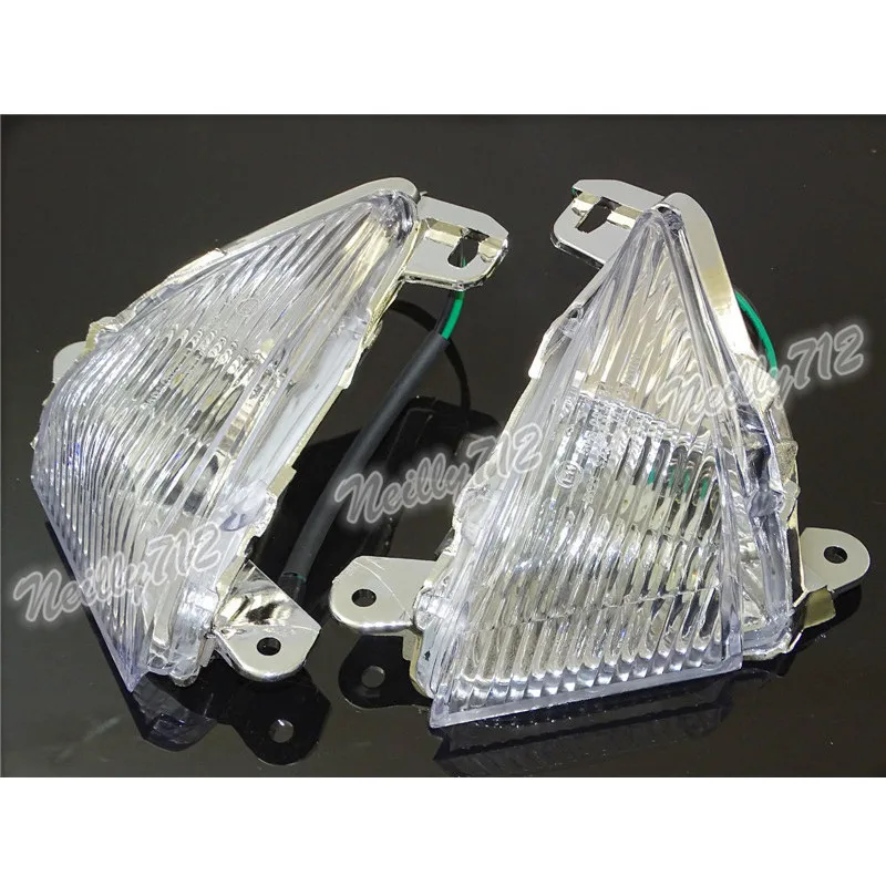 Waase для Kawasaki Ninja ZX14 ZX14R ZZR1400 2006 2007 2008 2009 2010- E-Mark Передние поворотники мигалка индикаторная линза