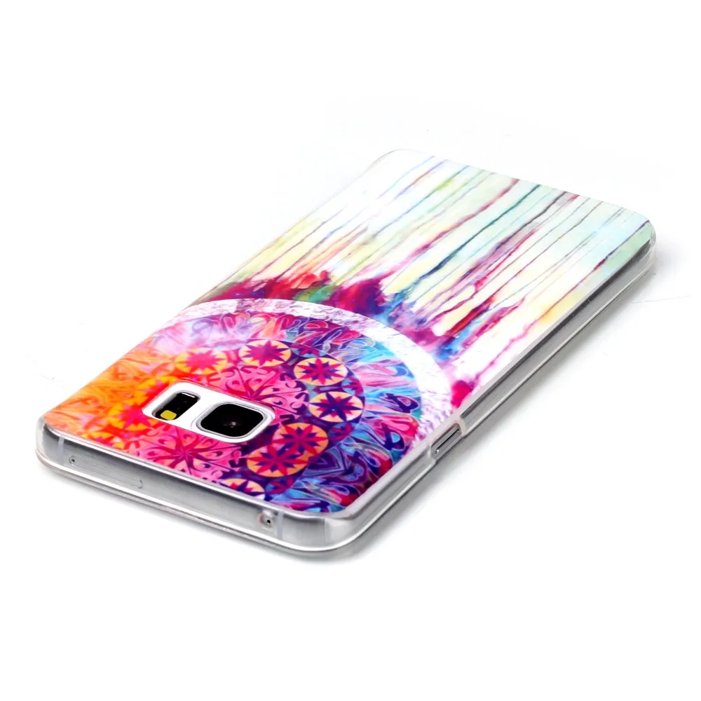 Qiaogle ТПУ Case-F032/Dream Catcher + плавающей ленты-для Samsung Galaxy Note 5 Силиконовый Чехол |