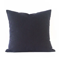 dark blue Essie Home 13 цветов каменная промытая хлопковая полиэфирная наволочка из парусины наволочка для дивана стула - Цвет: dark blue