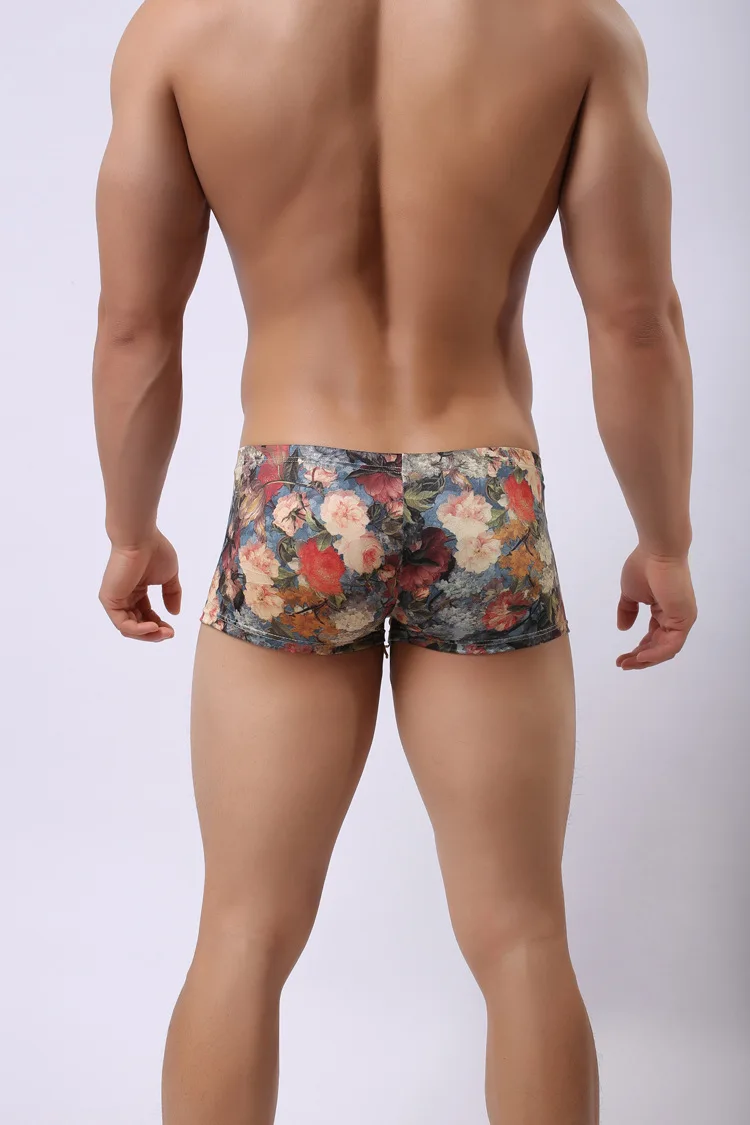 Нижнее белье Howe Ray мужское дышащее брендовые дышащие трусы боксеры из молочного