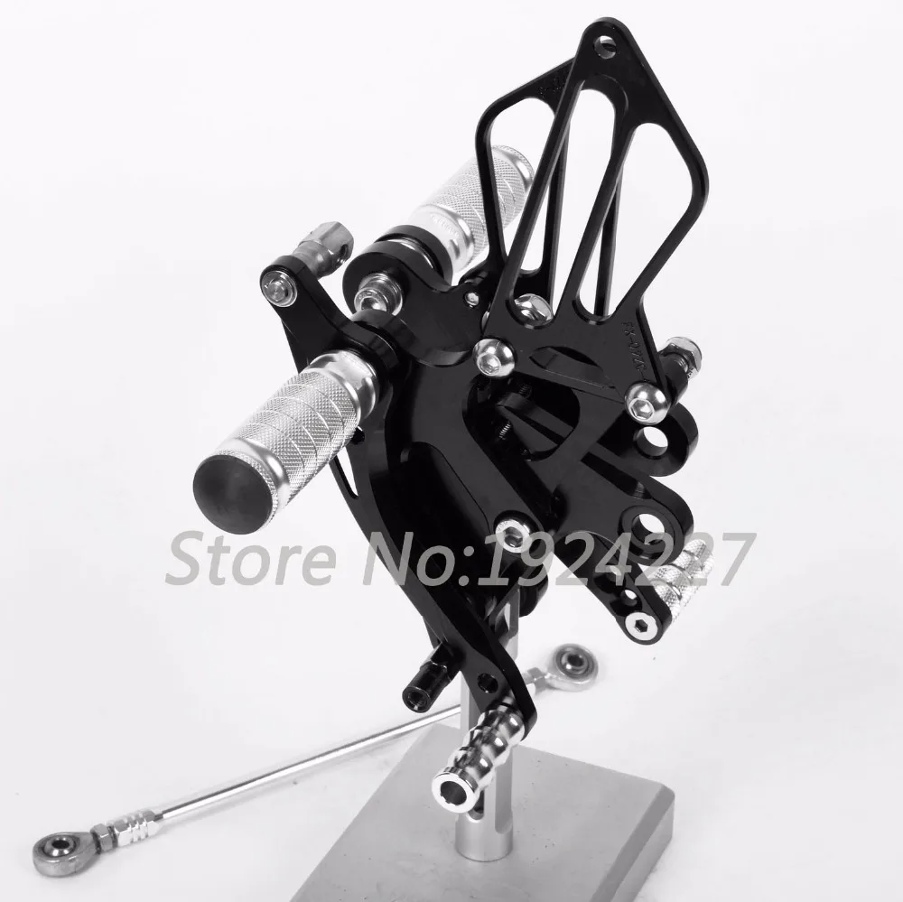 CNC подножки Rearsets задние комплекты тормозной сдвиг мотоцикла для Kawasaki NINJA 250R/EX250