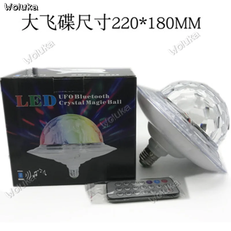 НЛО сценическое освещение Bluetooth колонки бар USB цветной светодиодный Кристалл