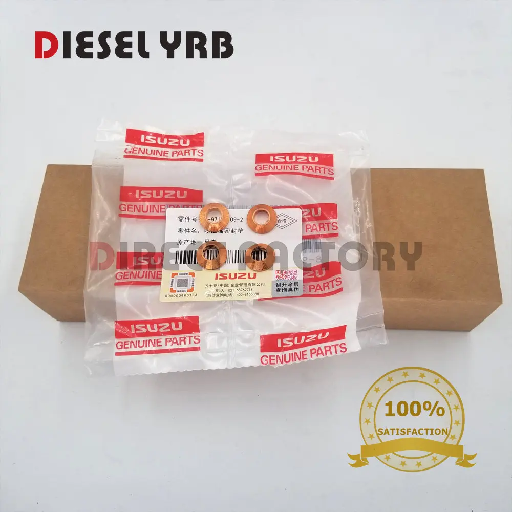 

4 PCS Original injector nozzle gasket 8-97161109-2 for injector 8-98245753-0