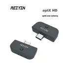 Аудиоадаптер Reiyin aptX HD Type-C Bluetooth 5,0 CSR8675, беспроводной передатчик, двойная связь