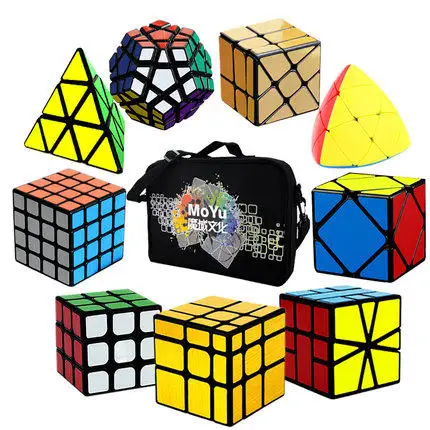 Cuber скоростной куб ось ветряная мельница Фишер маленькая Магия 3x3 Eitan Lvy куб зеркальный синий с черным углеродным волокном скоростной куб головоломка