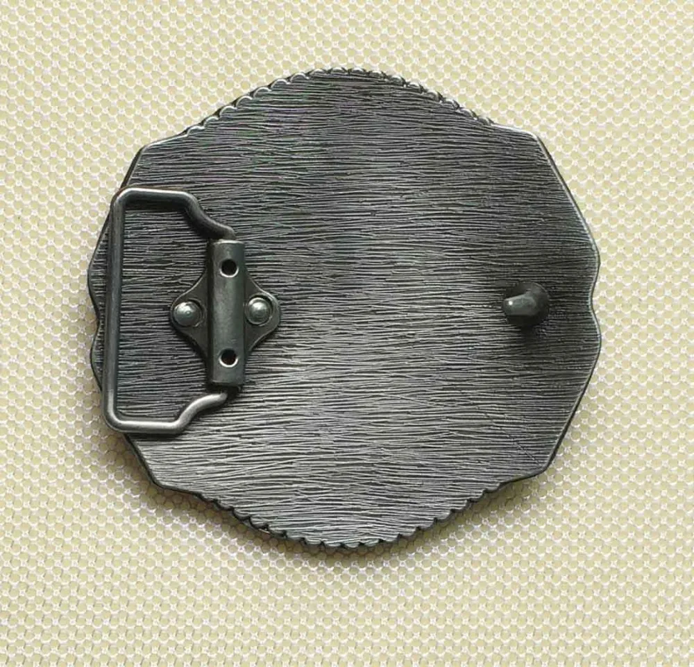 Ковбойская ковбойская пряжка с длинным роговым буллом подходит для 4 см длинного