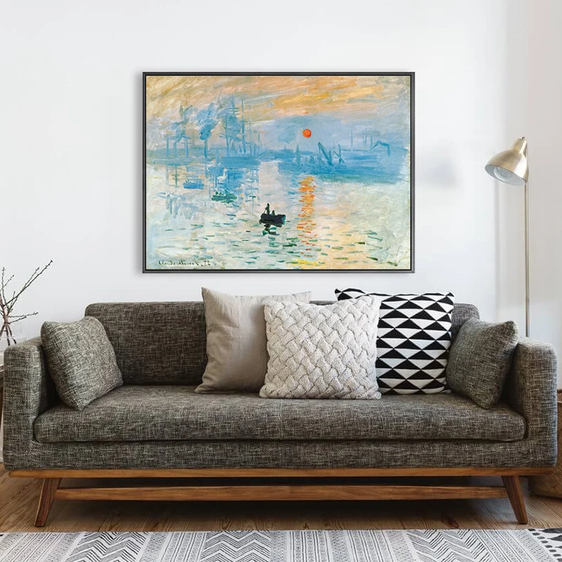 07 г картина маслом абстрактная А4 А3 холст художественный принт постер украшение