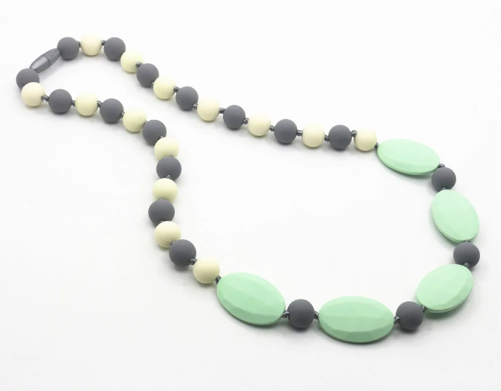 Силиконовый Прорезыватель для зубов ожерелье грудного вскармливания