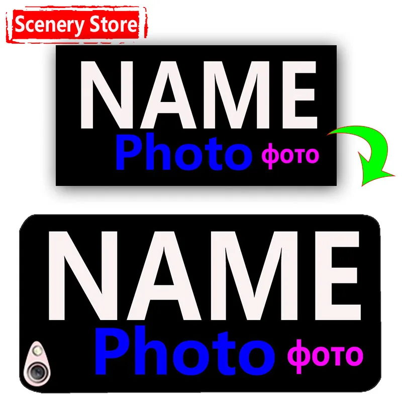 Чехол для мобильного телефона Lenovo S60 S60T S60W S60A S 60 5 0 "с надписью Customiz Name |
