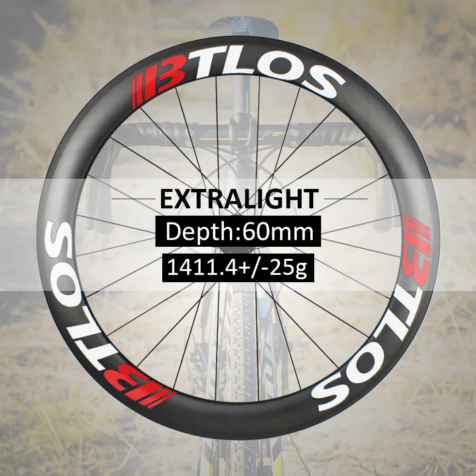 Экстралегкие Углеродные колеса 1411 г Гарантия 2 года 700C 55 мм Глубокая клинчерная