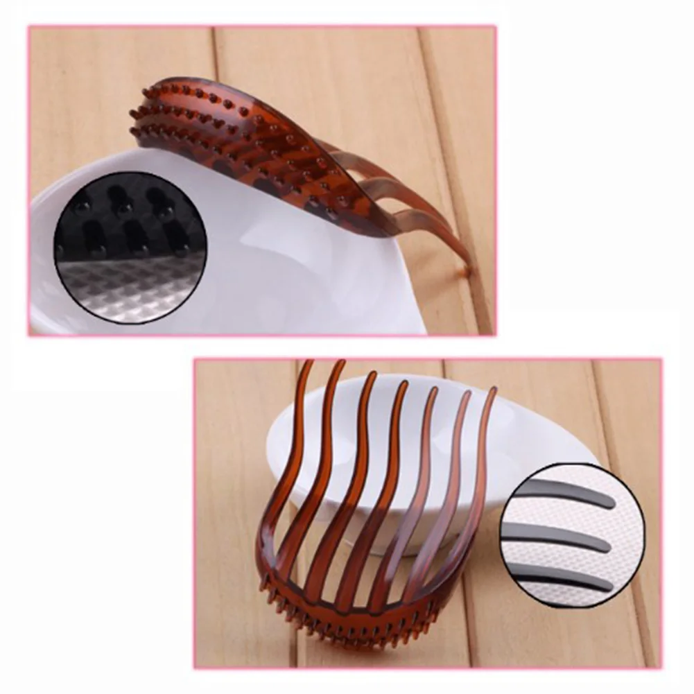 

1Pc Fashion Hair Styling Clip Comb Stick Fluffy Become Firmer Bun Maker Braid Tool Hair Accessories Novelty Solid Hair Combs