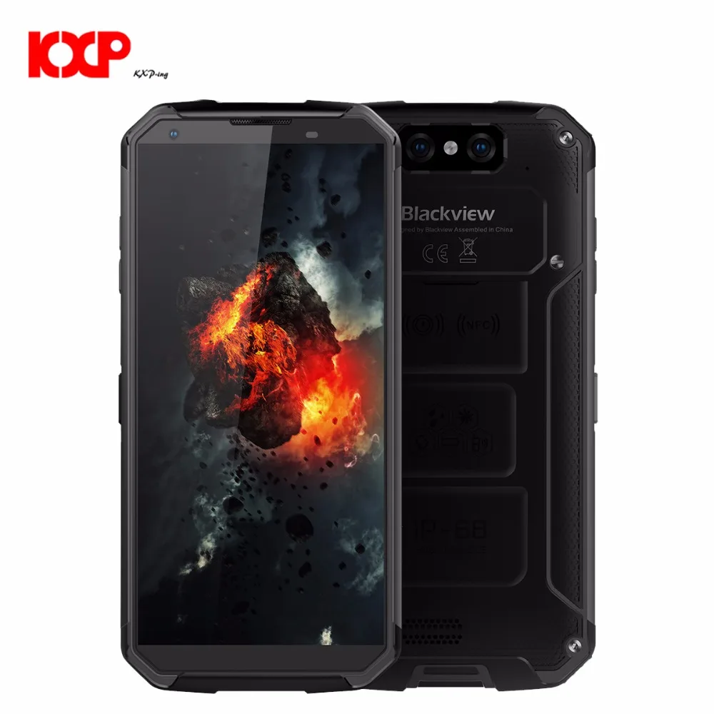 Blackview BV9500 фаблет 4G 5 7 дюймов Android 8 1 MT6763T Octa Core 2 ГГц B Оперативная память 6 Встроенная
