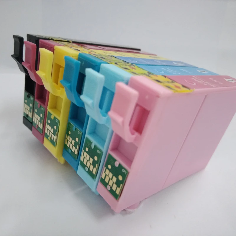 Einkshop T0791-T0796 чернильный картридж T0791 для Epson 1400 1410 1500 Вт PX730WD PX820FWD PX830FWD P50 PX650 PX660 PX700W |
