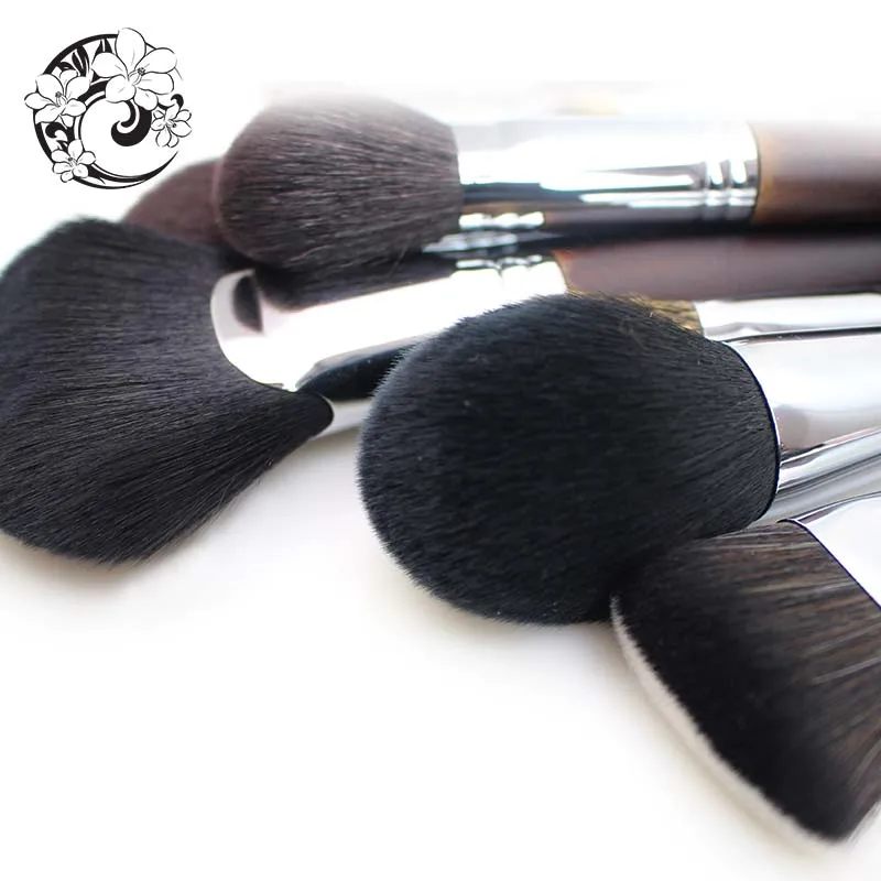 Кисти для макияжа из козьей шерсти 22 шт.|brush set make up|goat hair brush setbrand |