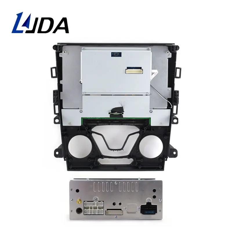 LJDA Android 10,0 автомобильный dvd-плеер для Ford Mondeo Fusion 2013 gps навигация 1 Din автомагнитола мультимедиа wifi стерео головное устройство