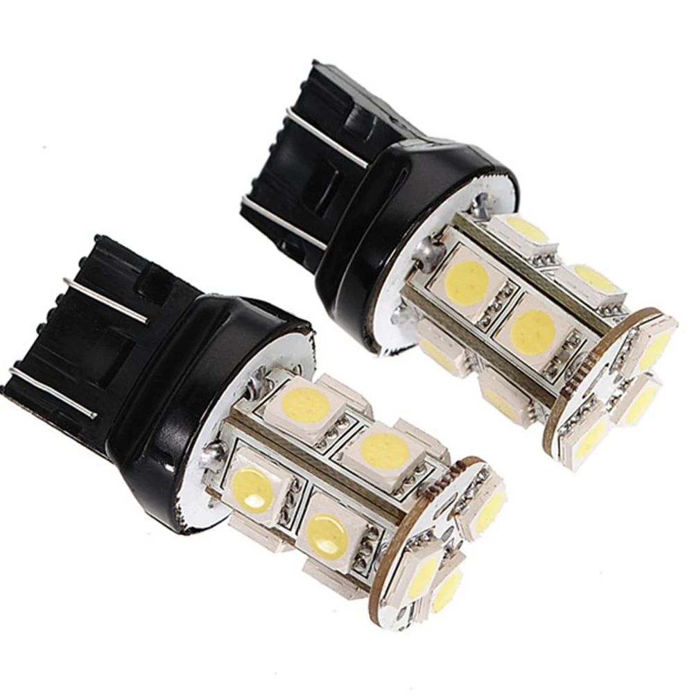 T20 W21/5W 7443 13 SMD 5050 светодиодный чистый белый автомобильный светильник источник