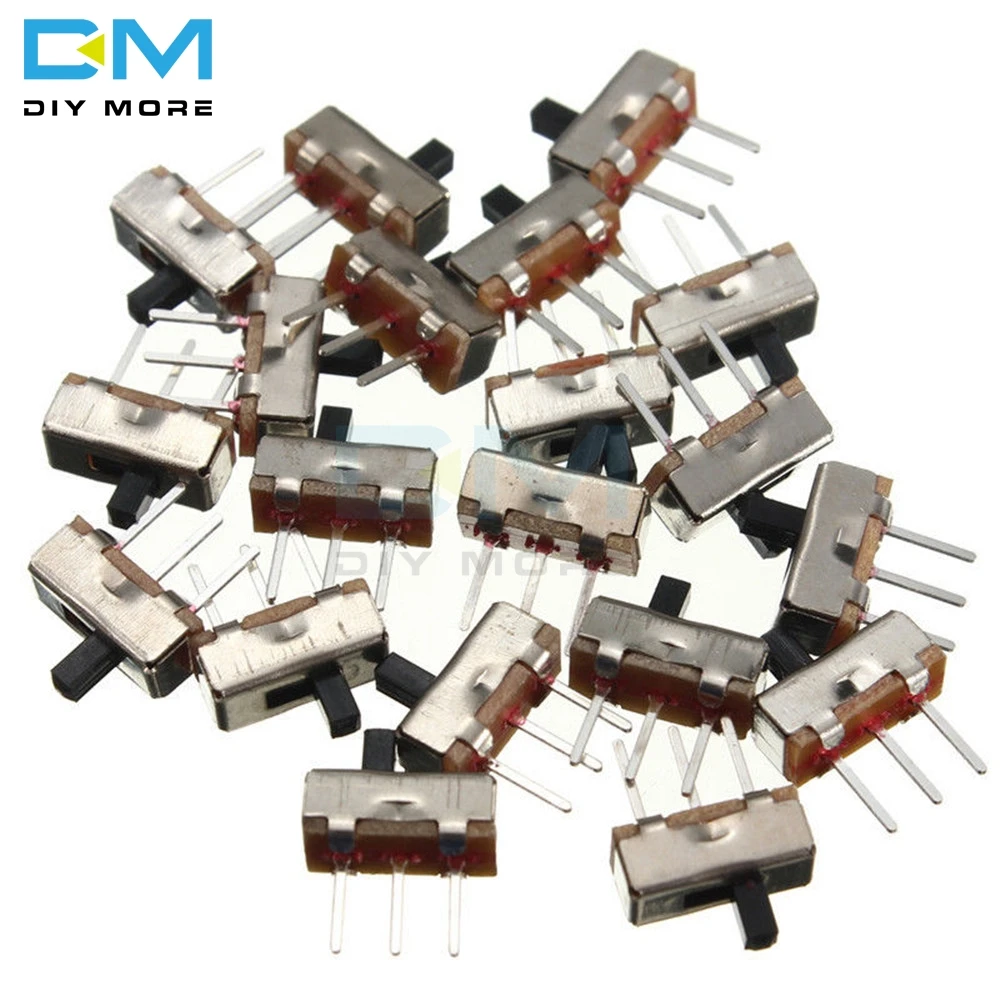 SS-12D00G3 переключатель SS12D00G3 2 позиции SPDT 1P2T 3-контактная панель PCB мини-вертикальный